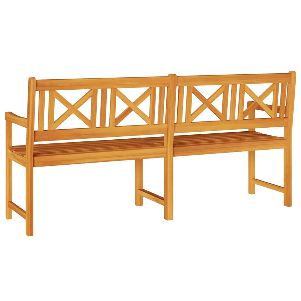 Garden Bench Brown 180 x 56 x 90cm Solid Acacia wood