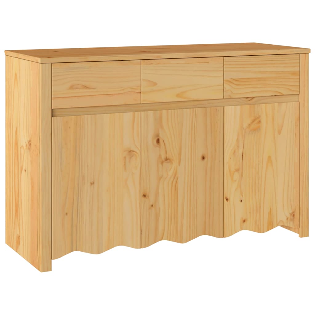 Sideboard Drammen Oak 114 x 43 x 75.5 cm Solid Pine wood