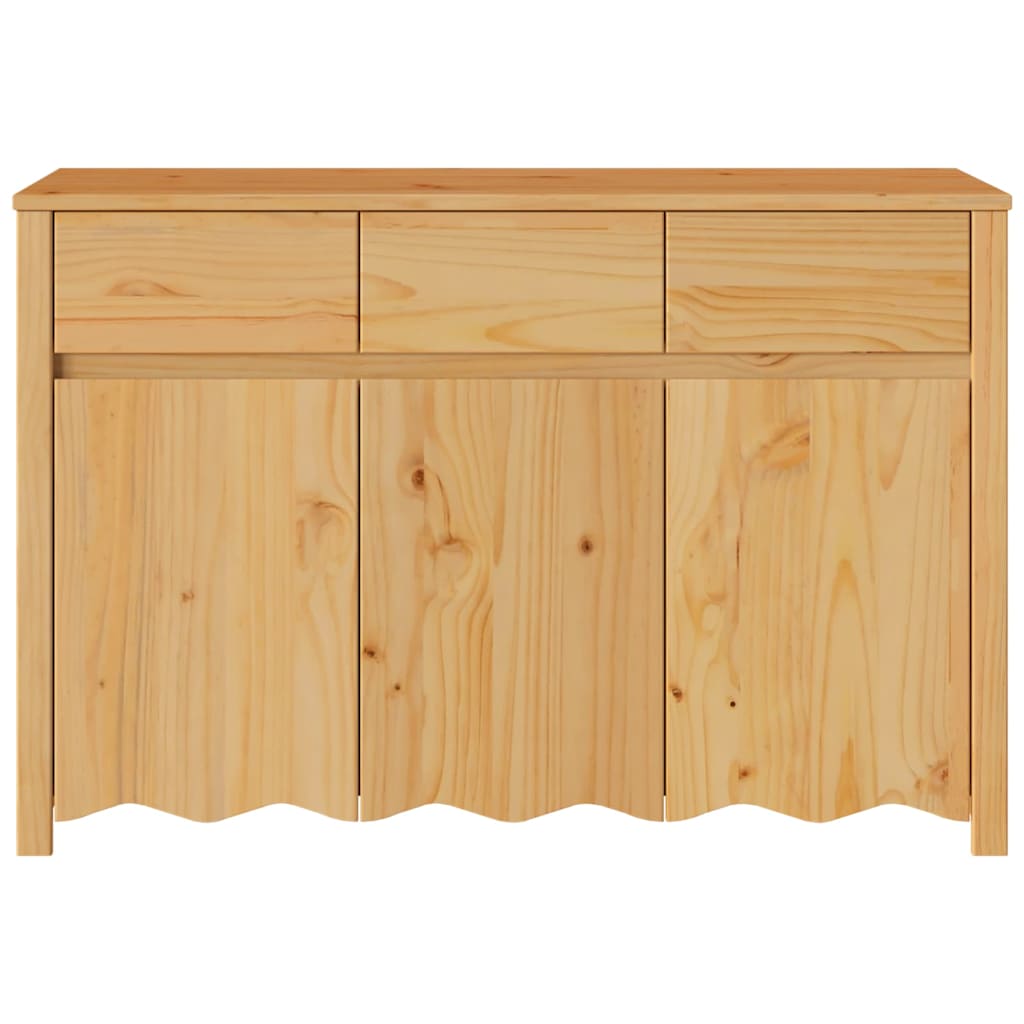 Sideboard Drammen Oak 114 x 43 x 75.5 cm Solid Pine wood