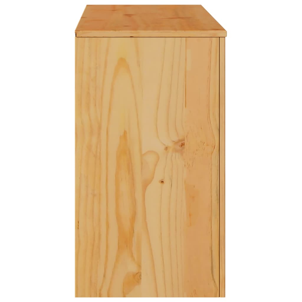 Sideboard Drammen Oak 114 x 43 x 75.5 cm Solid Pine wood