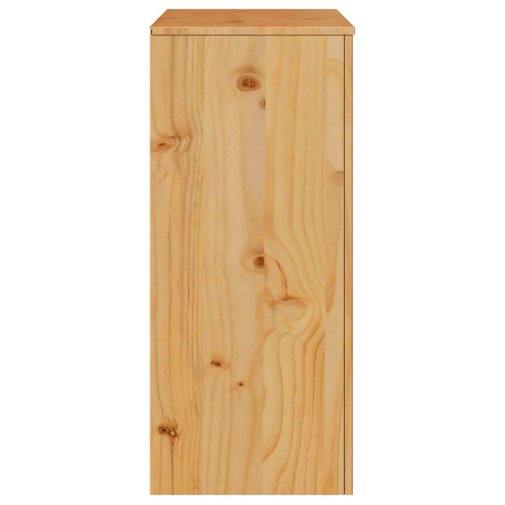 Chest of Drawers Drammen Oak 76.5 x 40 x 91 cm Solid Pine wood