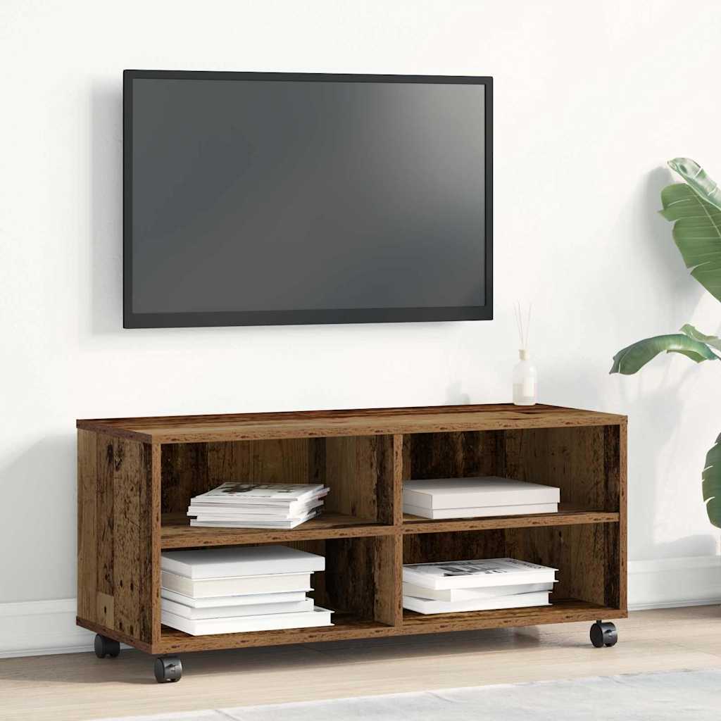 TV Cabinet Brown 90 x 35 x 35 cm Engineered wood
