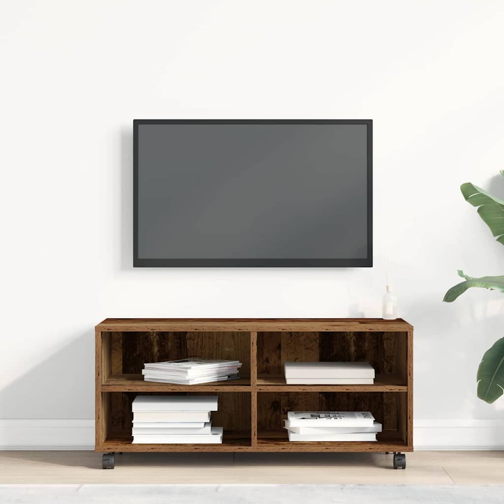 TV Cabinet Brown 90 x 35 x 35 cm Engineered wood