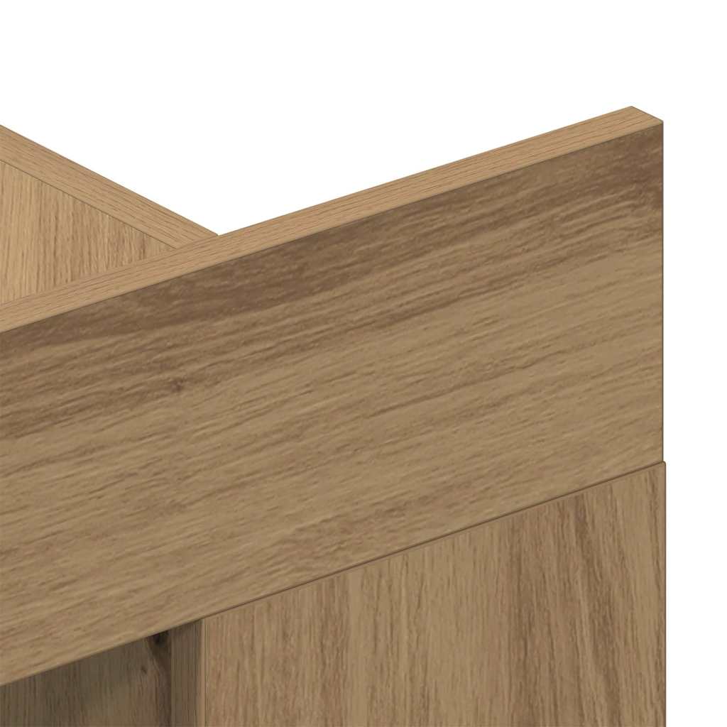 TV Cabinet Artisan oak 152 x 22 x 113 cm Engineered wood