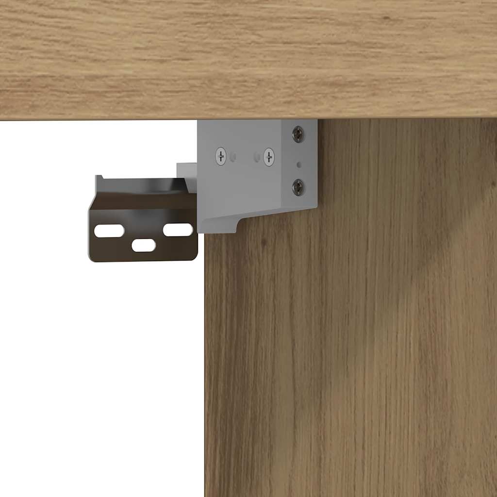 TV Cabinet Artisan oak 152 x 22 x 113 cm Engineered wood