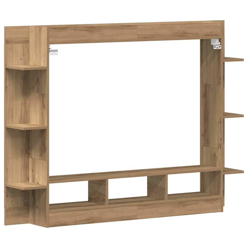 TV Cabinet Artisan oak 152 x 22 x 113 cm Engineered wood