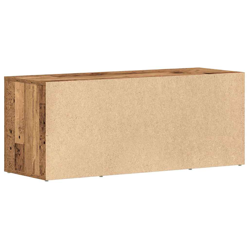 TV Cabinet Old wood 100 x 35 x 40 cm Engineered wood