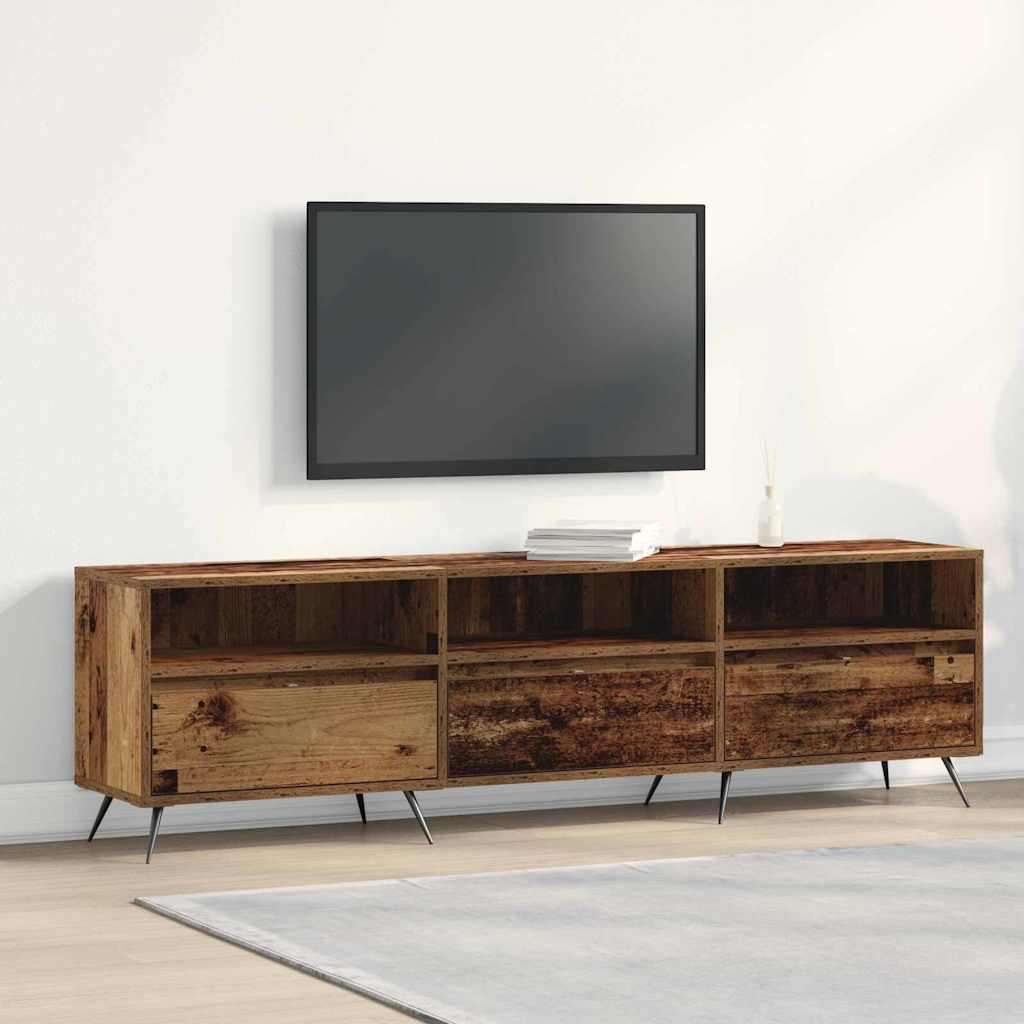 TV Cabinet Old wood 150 x 30 x 44.5 cm Engineered wood