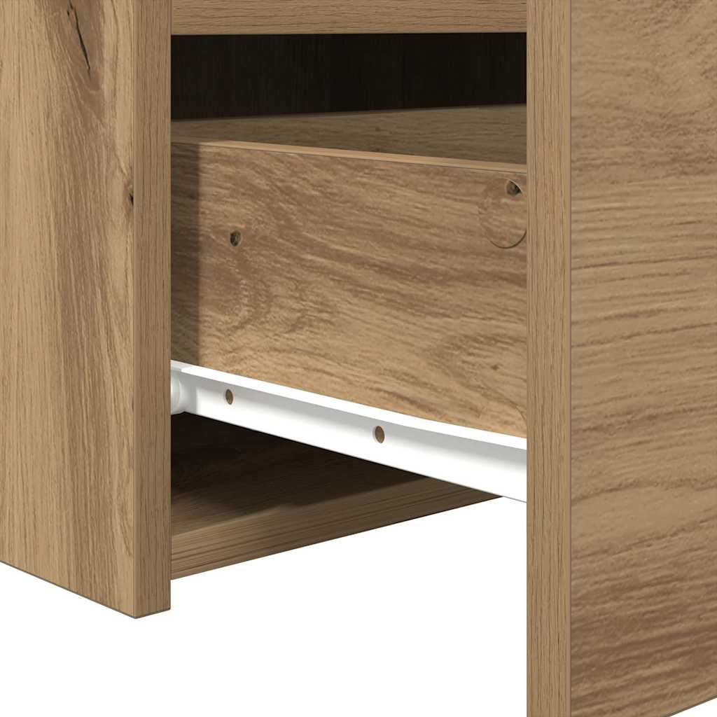 Bedside Cabinet Artisan oak 50 x 40 x 45 cm Engineered wood