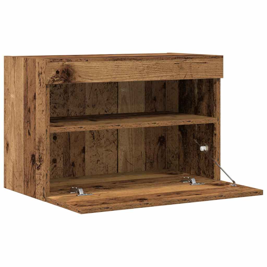 TV Wall Cabinet Old wood 60 x 30 x 40 cm Engineered Wood