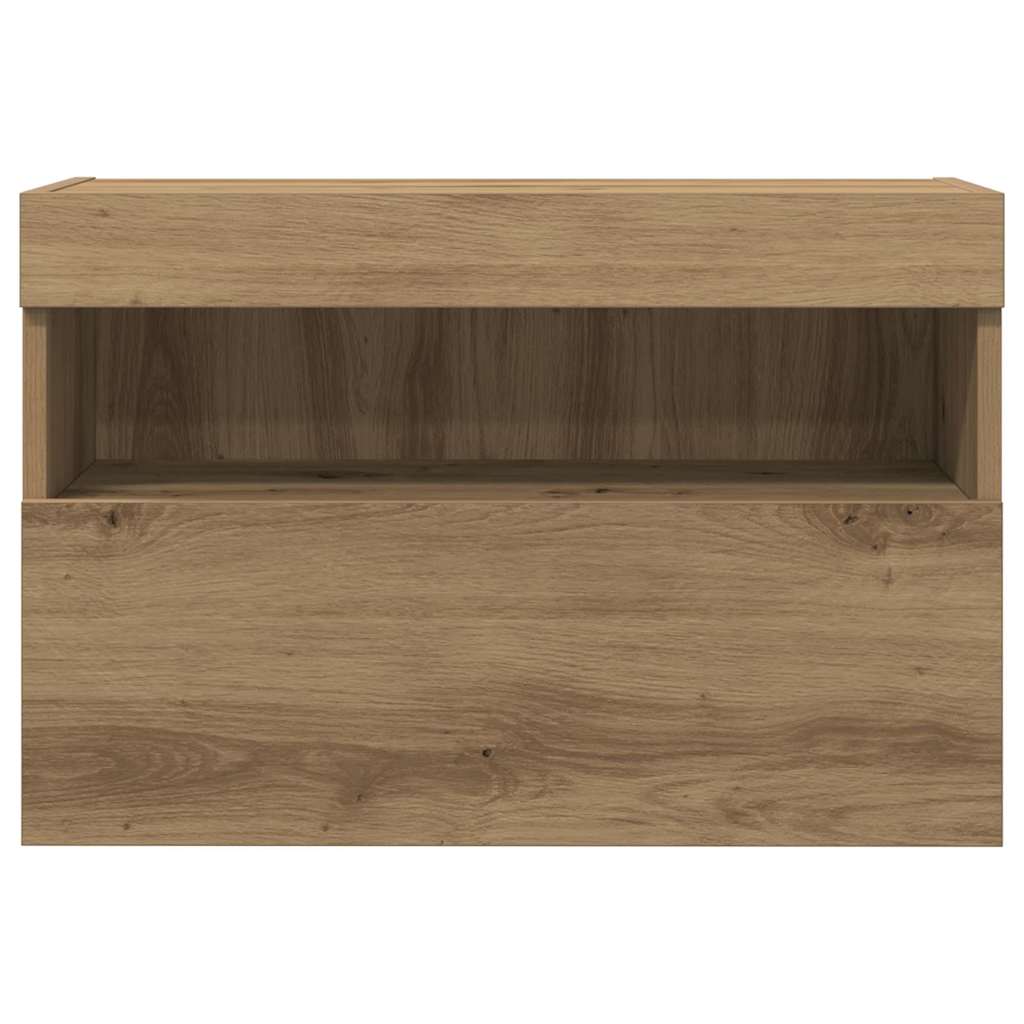 TV Wall Cabinet Artisan oak 60 x 30 x 40 cm Engineered Wood