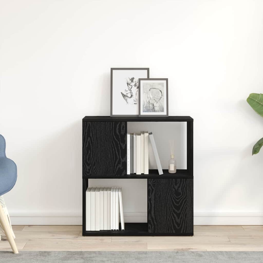 Entertainment Center Black 60 x 24 x 63 cm Engineered wood