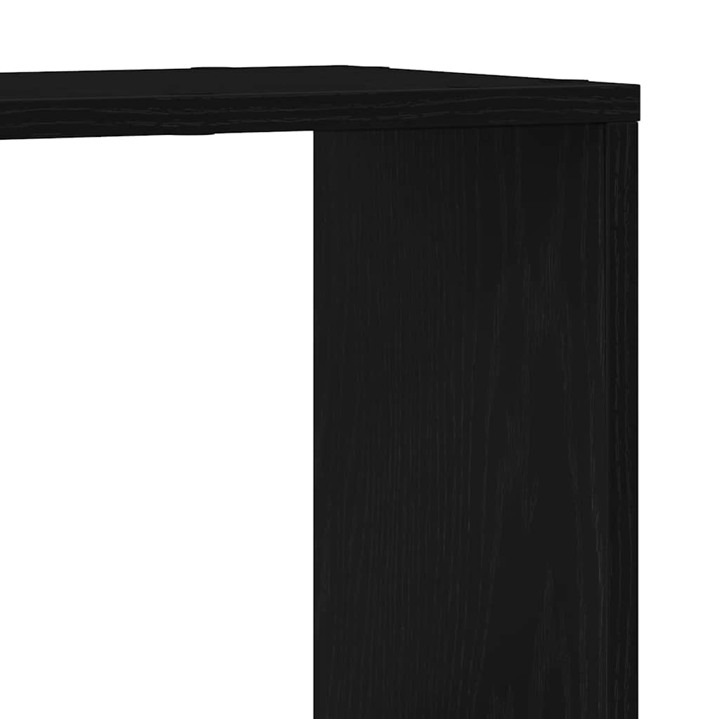 Entertainment Center Black 100 x 24 x 63 cm Engineered wood