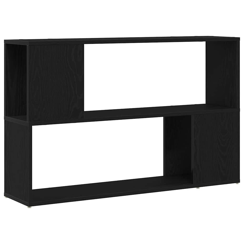 Entertainment Center Black 100 x 24 x 63 cm Engineered wood