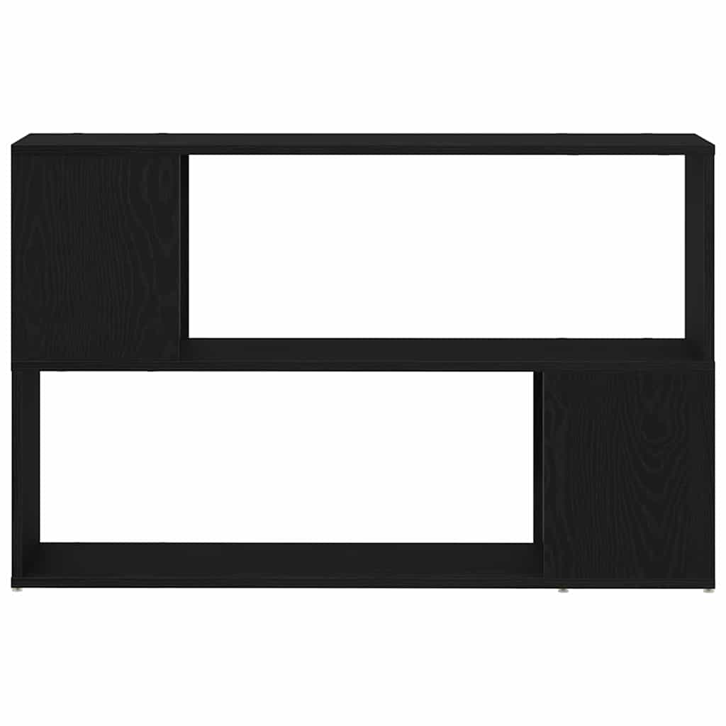 Entertainment Center Black 100 x 24 x 63 cm Engineered wood