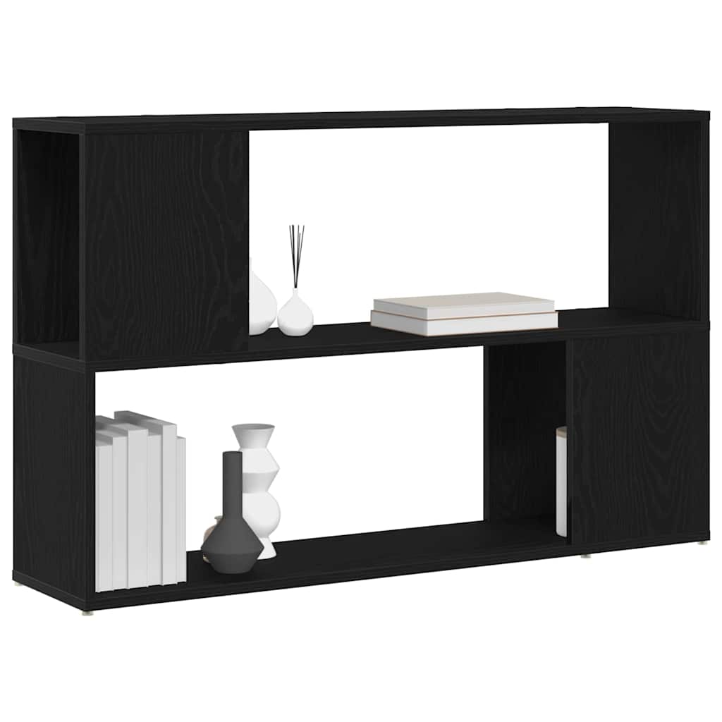 Entertainment Center Black 100 x 24 x 63 cm Engineered wood