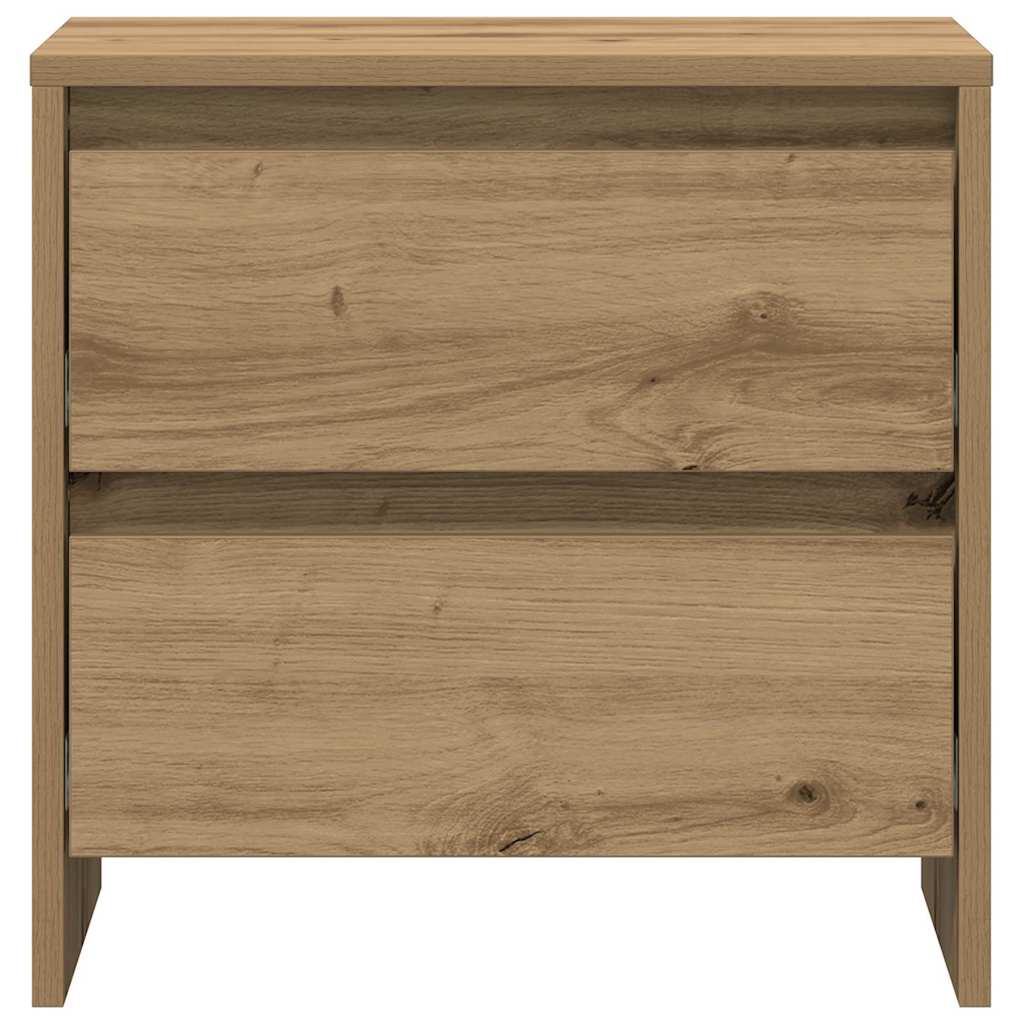 Bedside Cabinet Artisan oak 45 x 34 x 44.5 cm Engineered wood