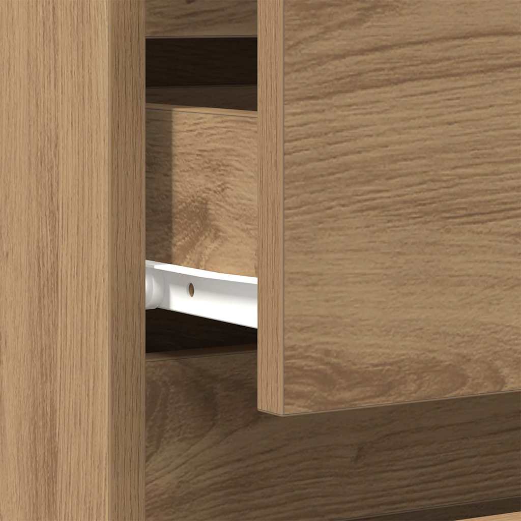 Bedside Cabinet Artisan oak 40 x 35 x 70 cm Engineered wood