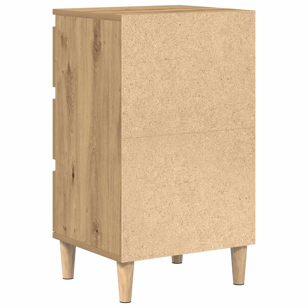 Bedside Cabinet Artisan oak 40 x 35 x 70 cm Engineered wood