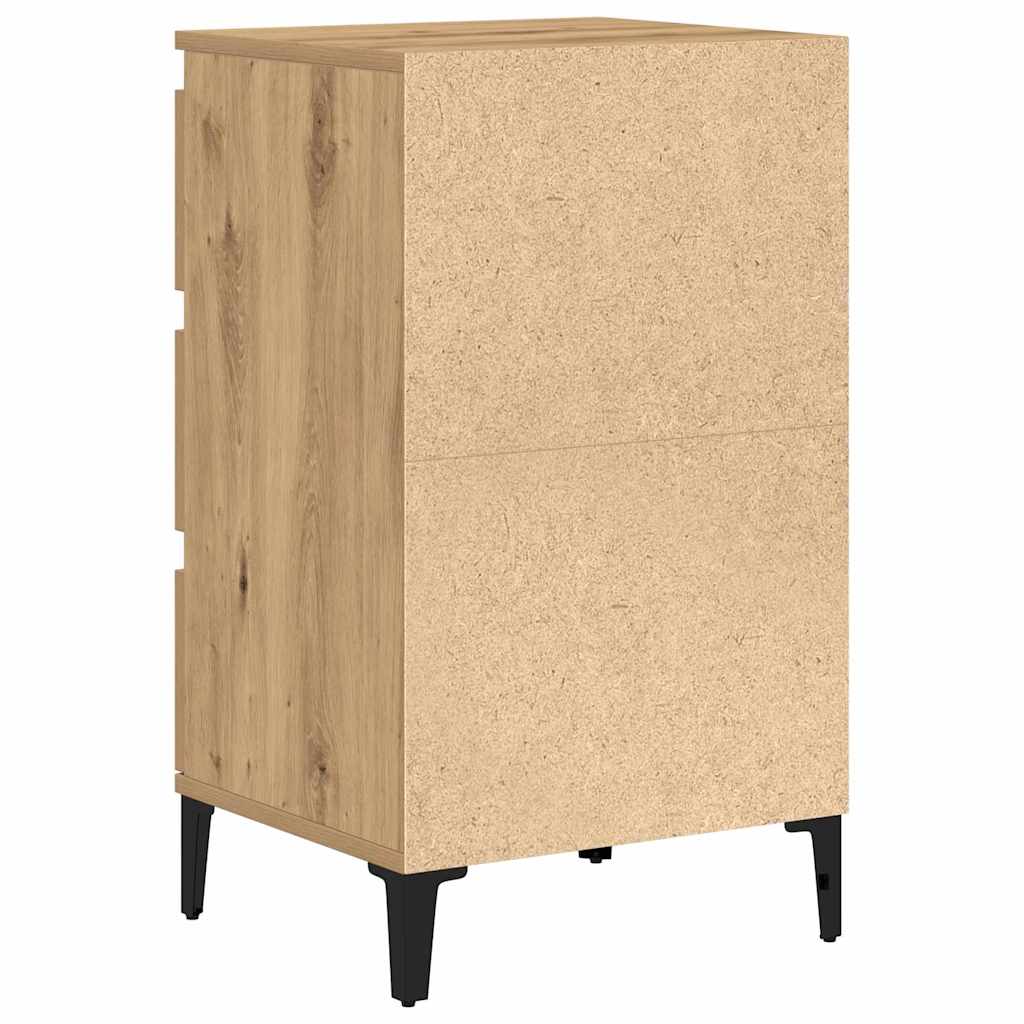 Bedside Cabinet Artisan oak 40 x 35 x 70 cm Engineered wood