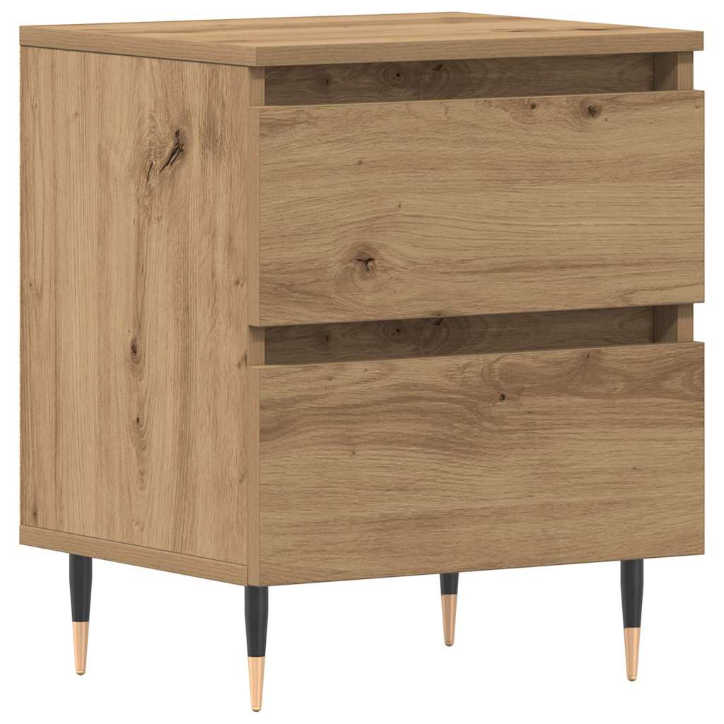 Bedside Cabinet Artisan oak 40 x 35 x 50 cm Engineered wood