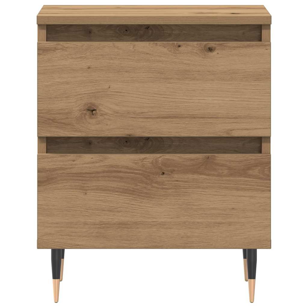 Bedside Cabinet Artisan oak 40 x 35 x 50 cm Engineered wood