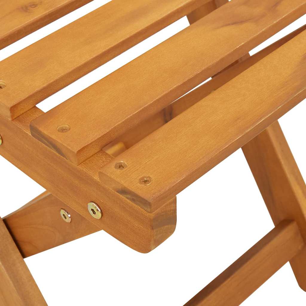 Garden Chair 4 pcs Brown 36 x 46 x 86cm Solid Acacia wood