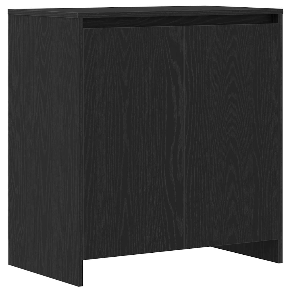 Sideboard 3 pcs Black 70 x 41 x 75 cm Engineered wood