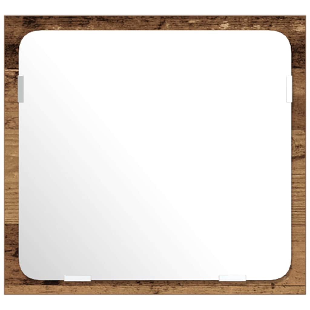 Bathroom Furniture Set 3 pcs Old Wood 41 x 38.5 x 46 cm