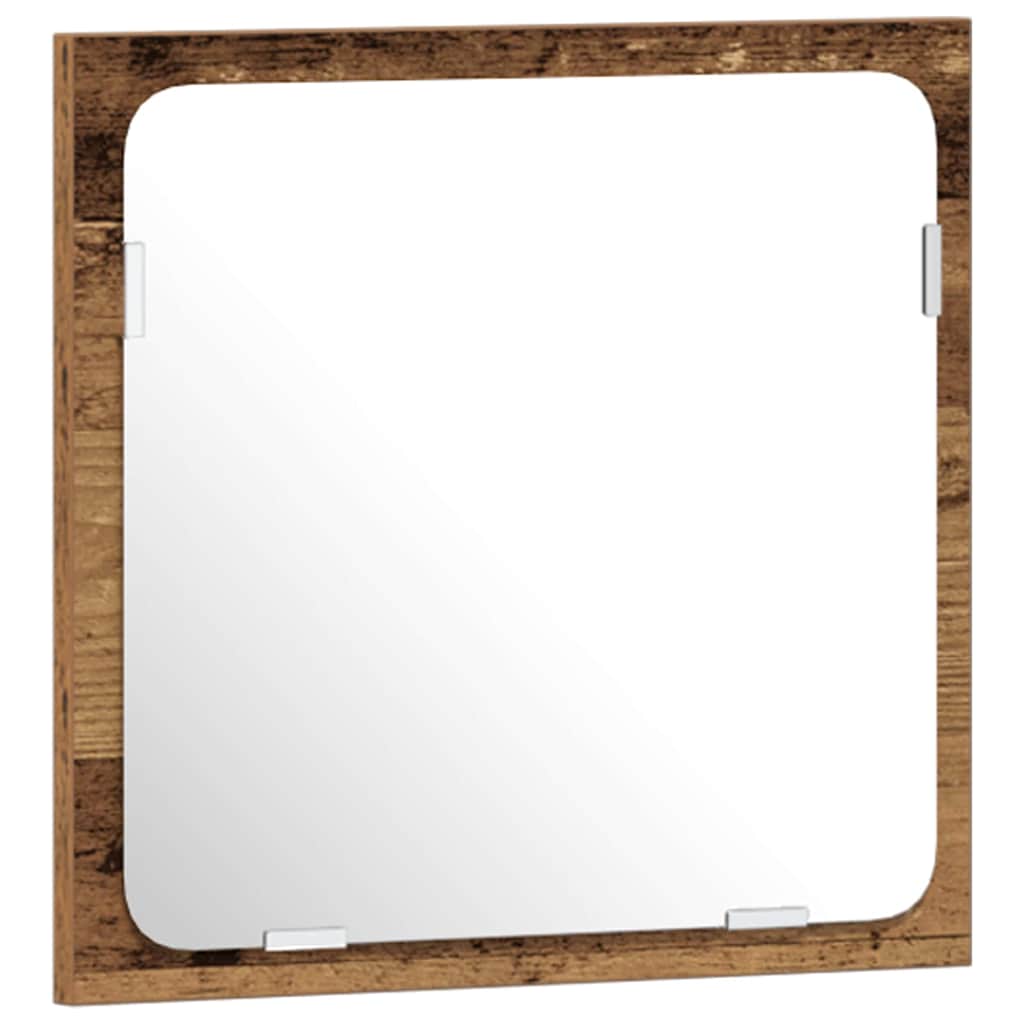 Bathroom Furniture Set 3 pcs Old Wood 41 x 38.5 x 46 cm