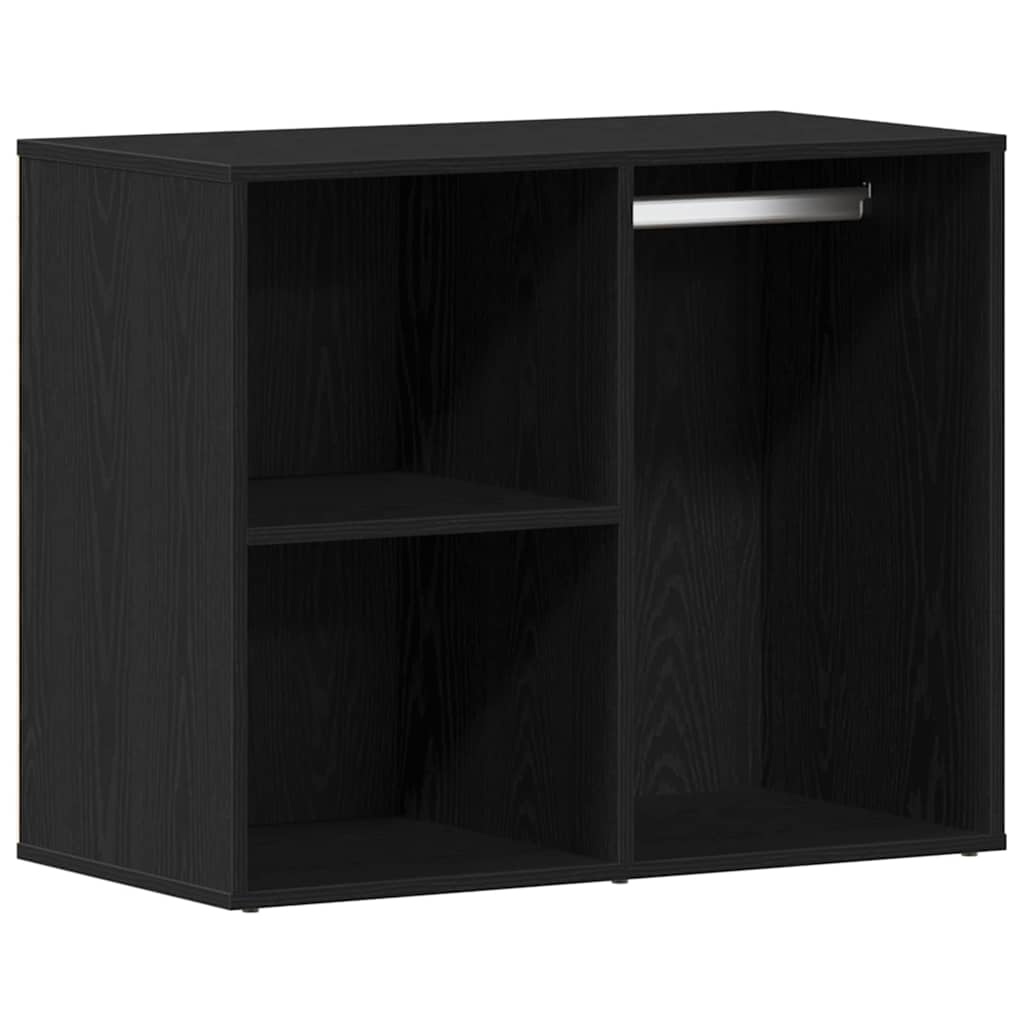 Dressing Table Set with Drawer 2 pcs Black 140 x 40 x 140 cm