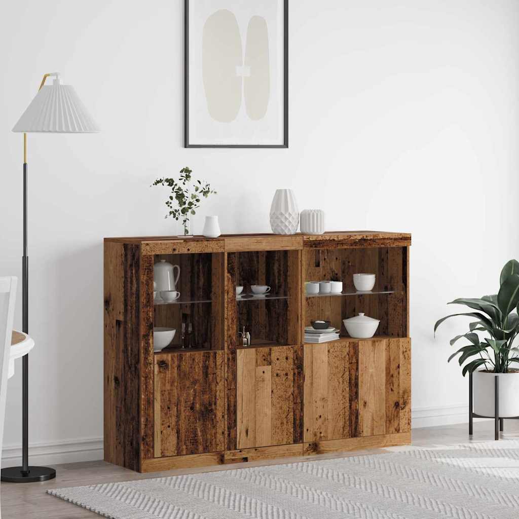 Sideboard Old wood 142.5 x 37 x 100 cm Engineered wood