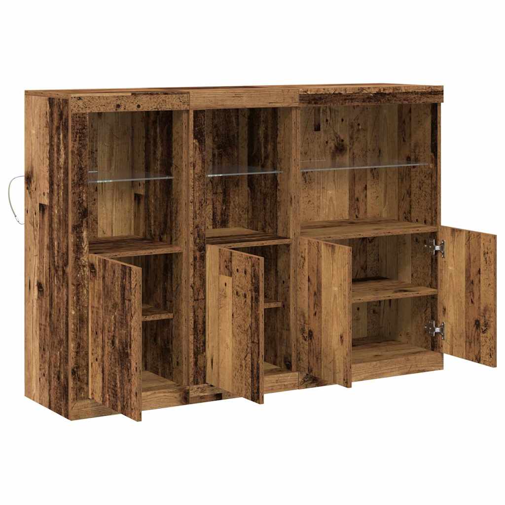 Sideboard Old wood 142.5 x 37 x 100 cm Engineered wood