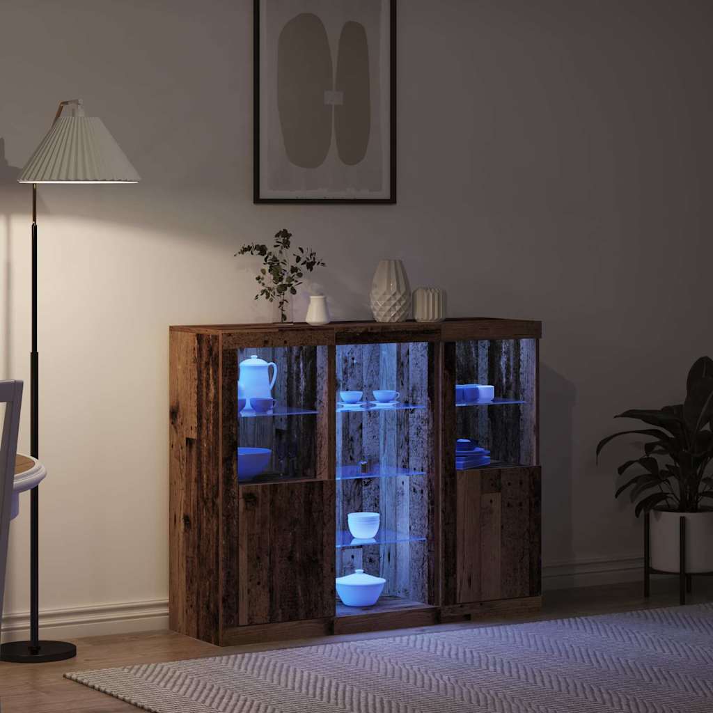 Sideboard Old wood 123 x 37 x 100 cm Engineered wood