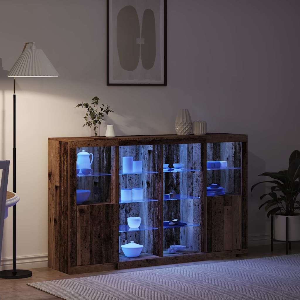 Sideboard Old wood 163 x 37 x 100 cm Engineered wood