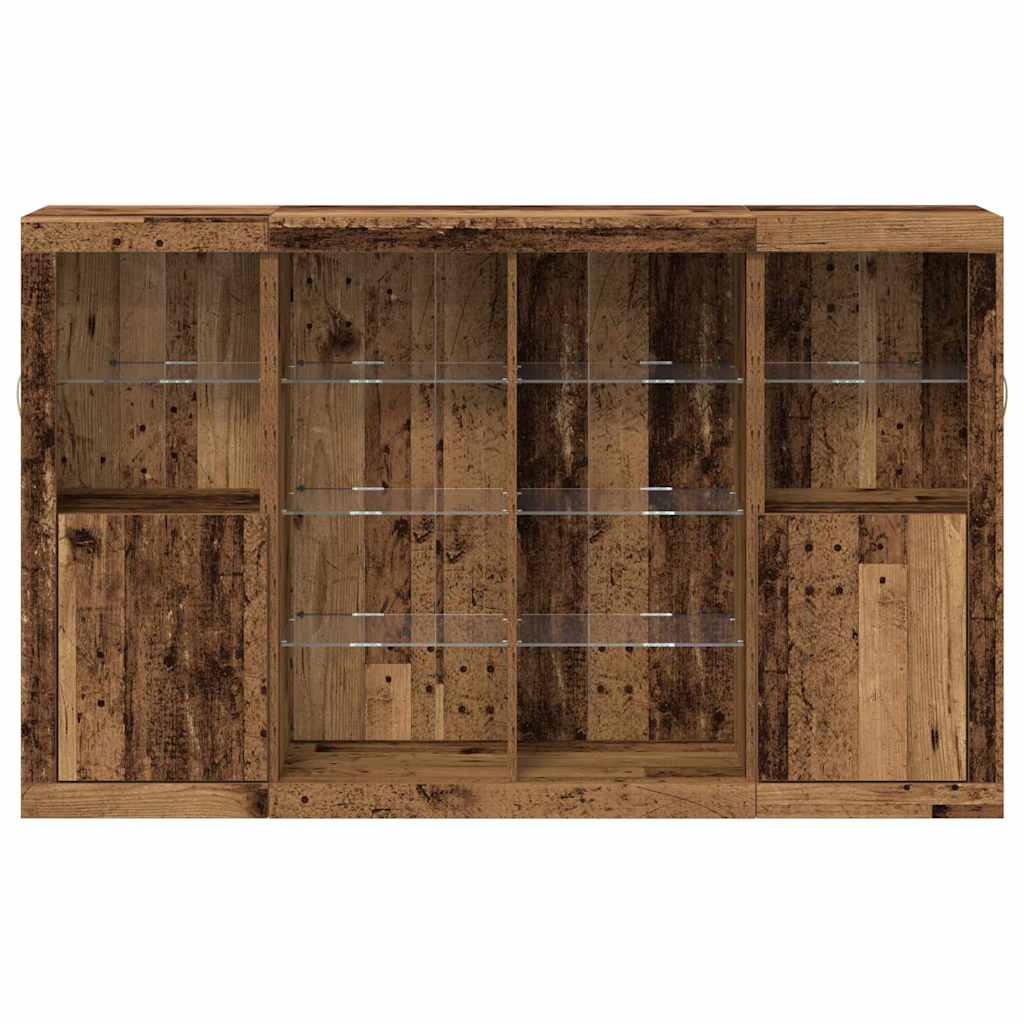 Sideboard Old wood 163 x 37 x 100 cm Engineered wood