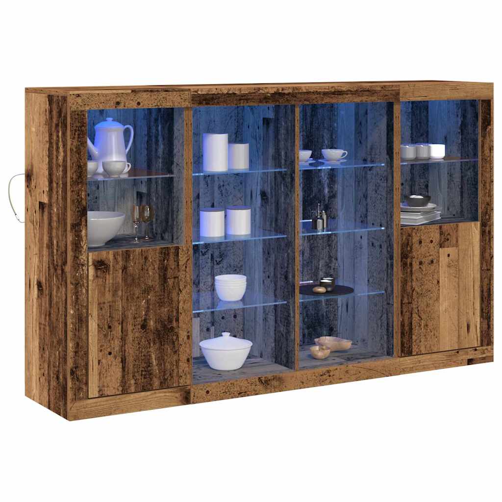 Sideboard Old wood 163 x 37 x 100 cm Engineered wood