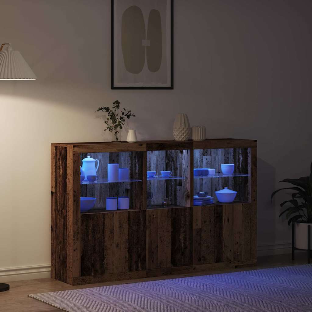 Sideboard Old wood 162 x 37 x 100 cm Engineered wood