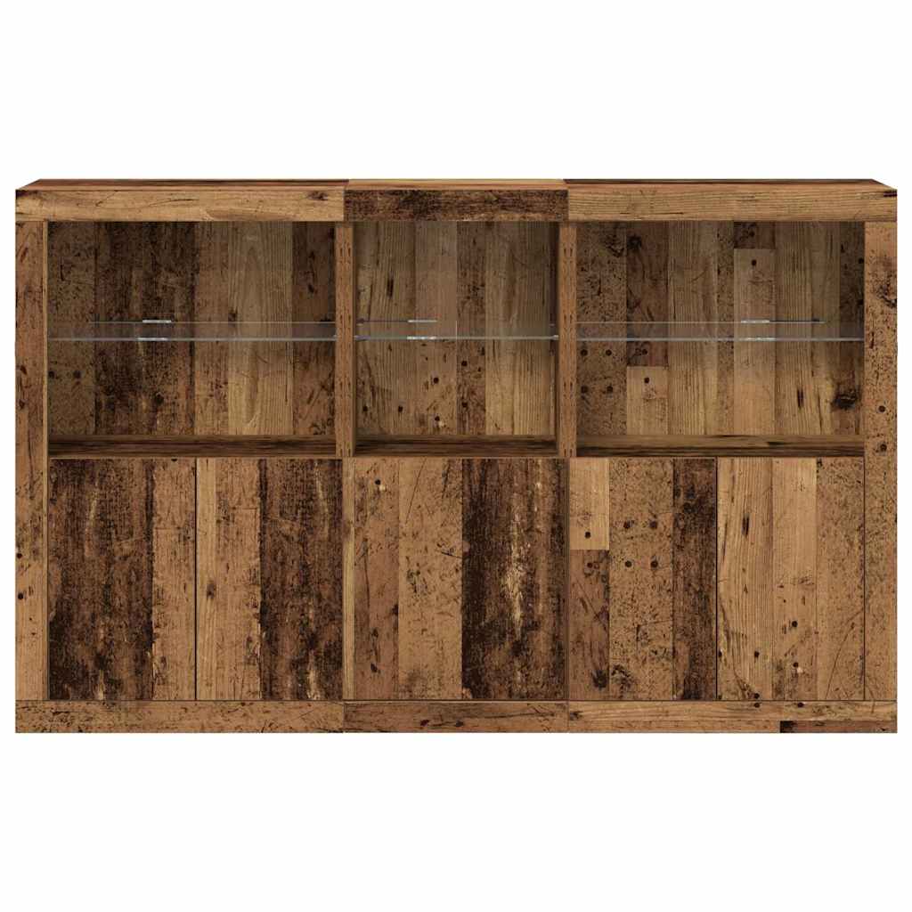 Sideboard Old wood 162 x 37 x 100 cm Engineered wood