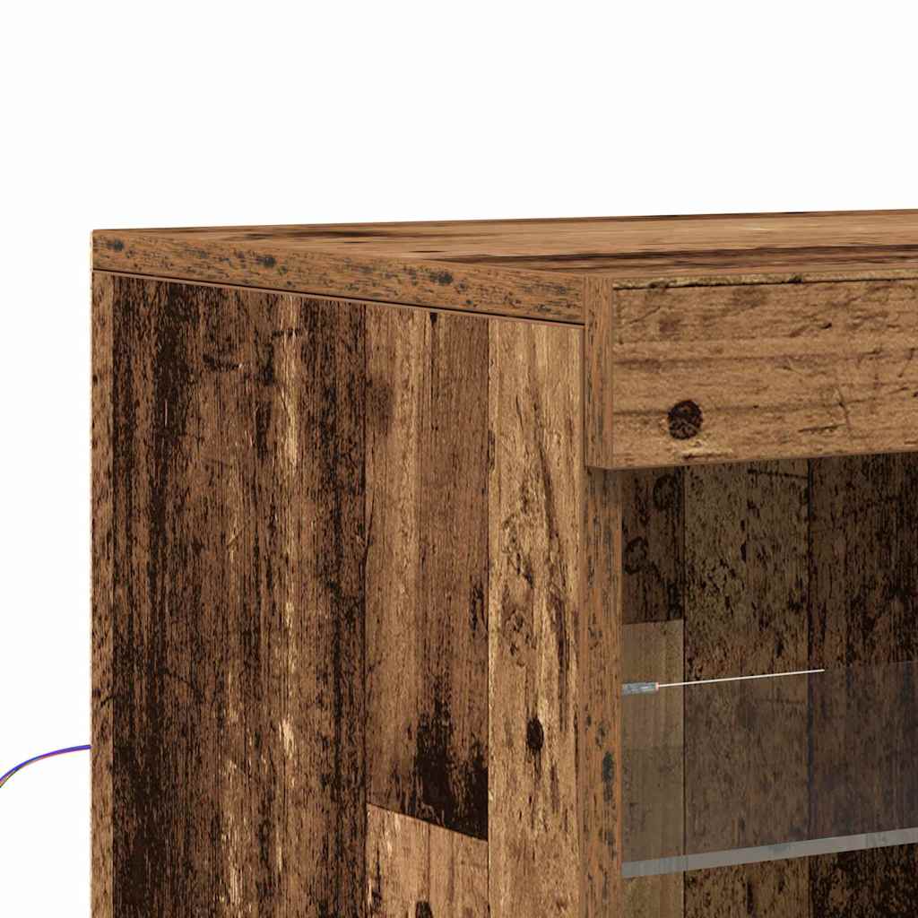 Sideboard Old wood 181.5 x 37 x 100 cm Engineered wood