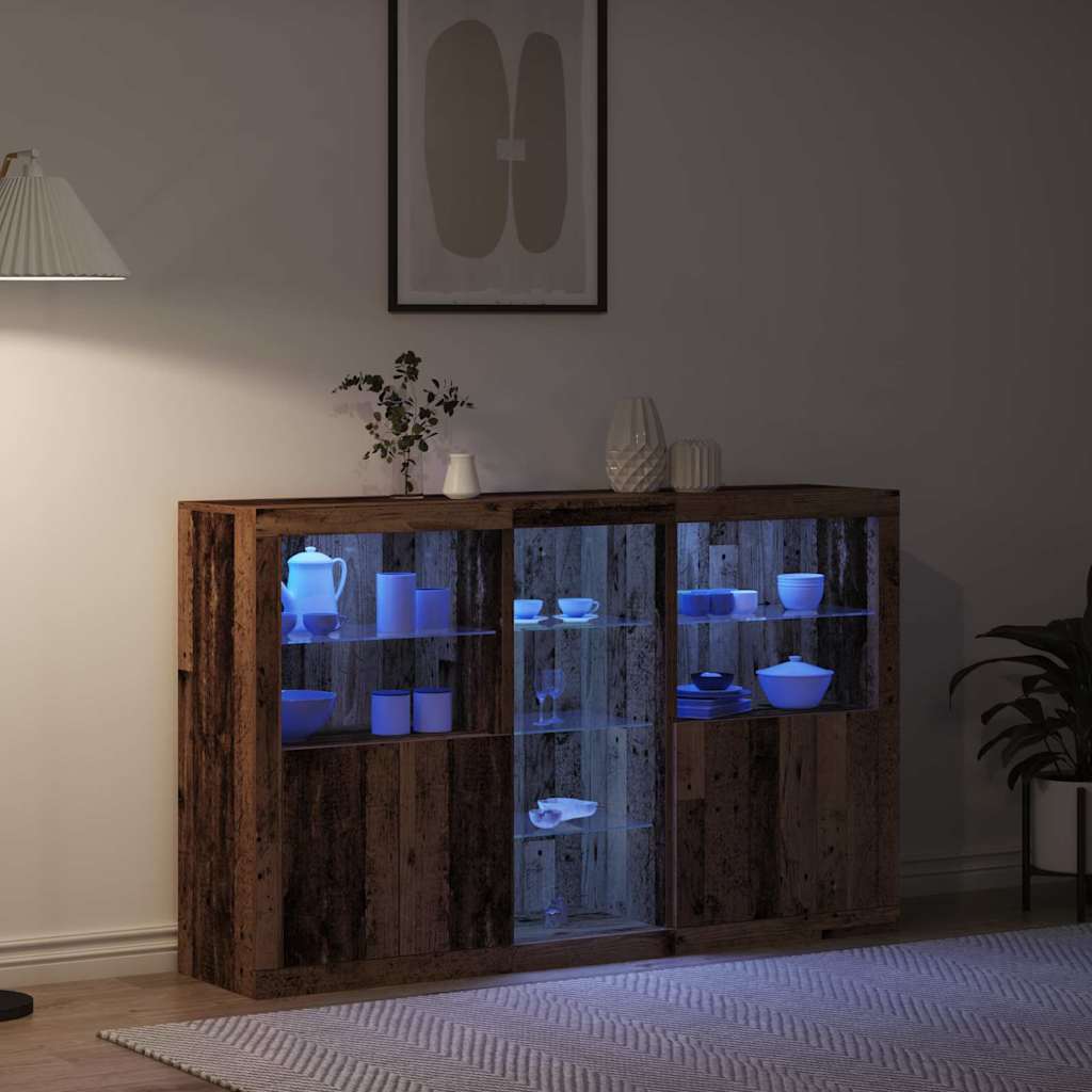 Sideboard Old wood 162 x 37 x 100 cm Engineered wood