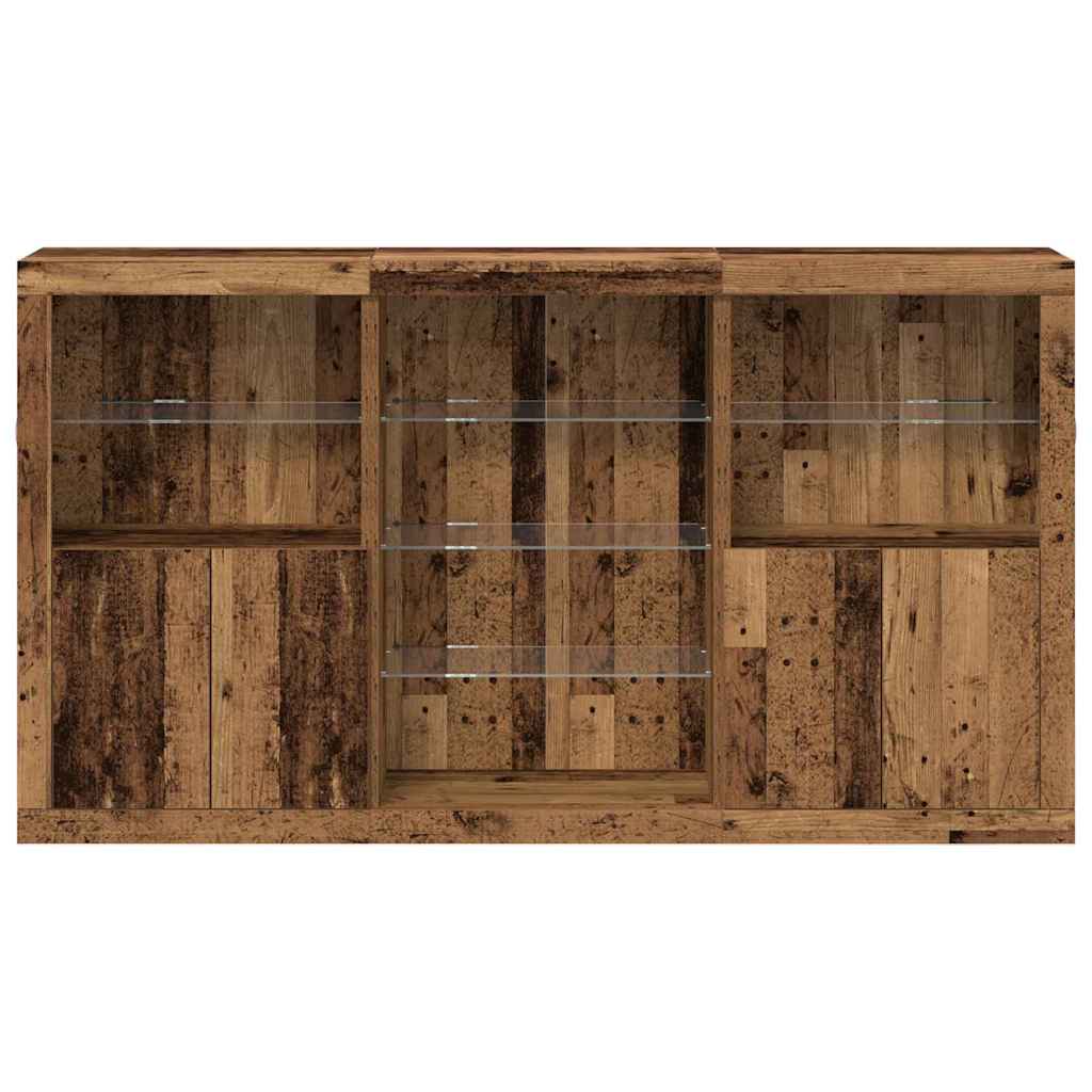 Sideboard Old wood 181.5 x 37 x 100 cm Engineered wood