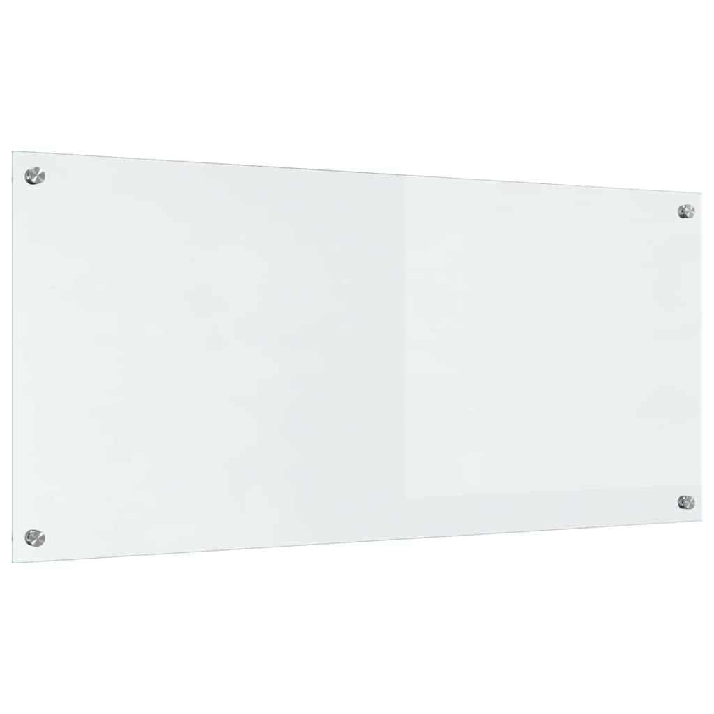 Kitchen Backsplash Transparent 110 x 50 x 0.6 cm Tempered Glass