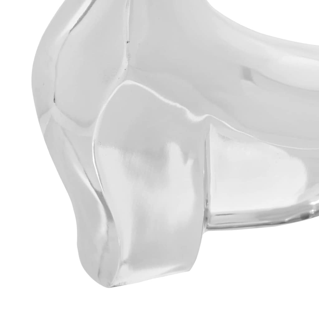 Bull Sculpture Silver 37 x 44 x 17 cm Aluminium