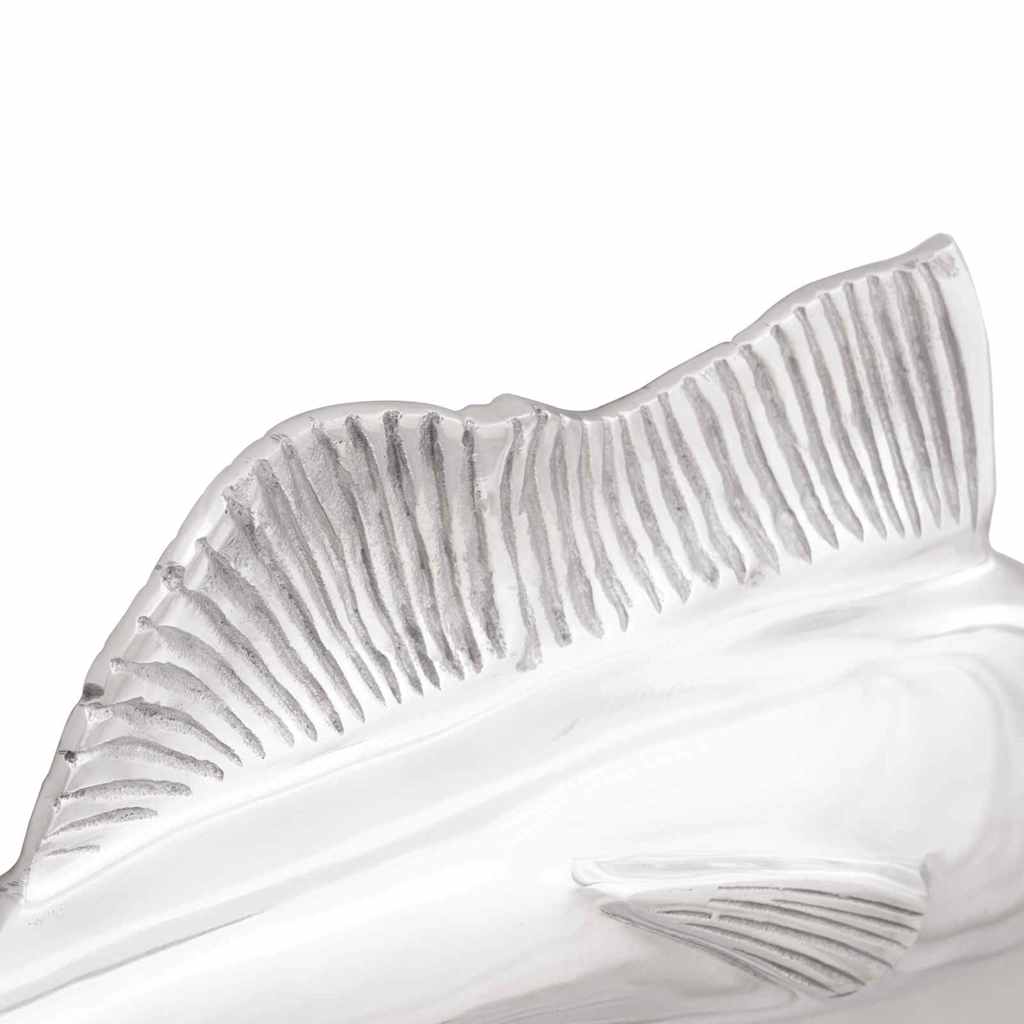 Sculpture Silver 91 x 8 x 26 cm Aluminium