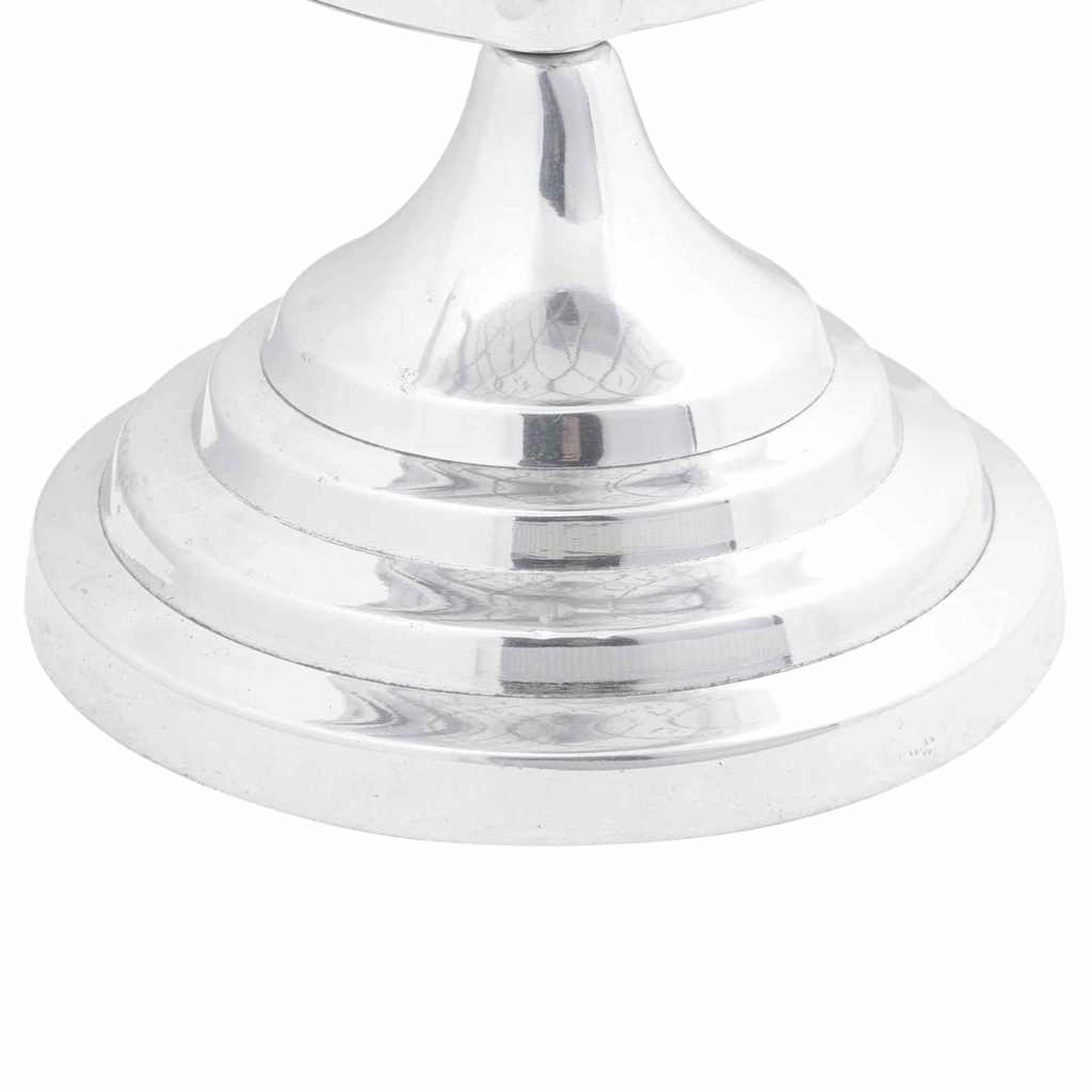 Sculpture Silver Aluminium