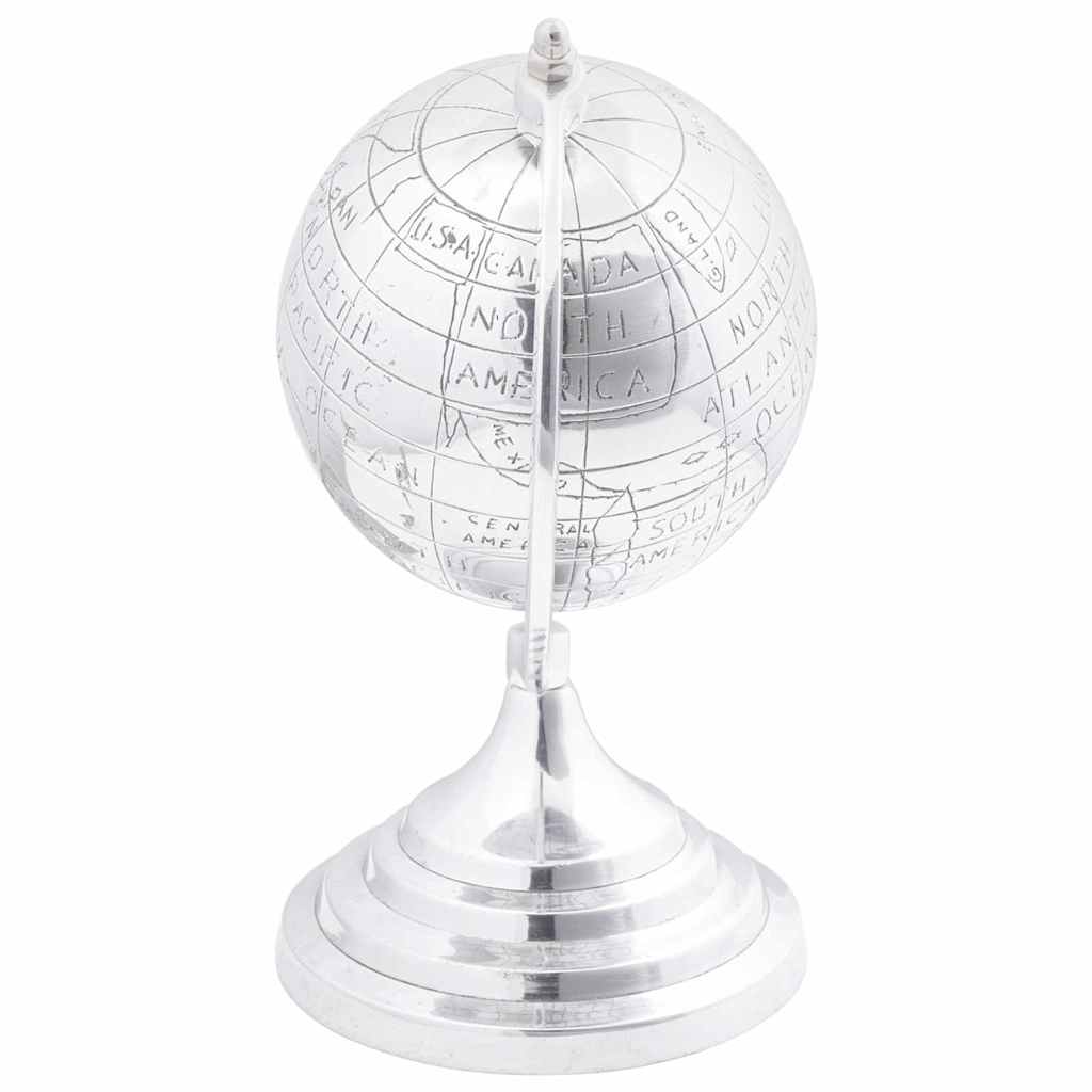 Sculpture Silver Aluminium