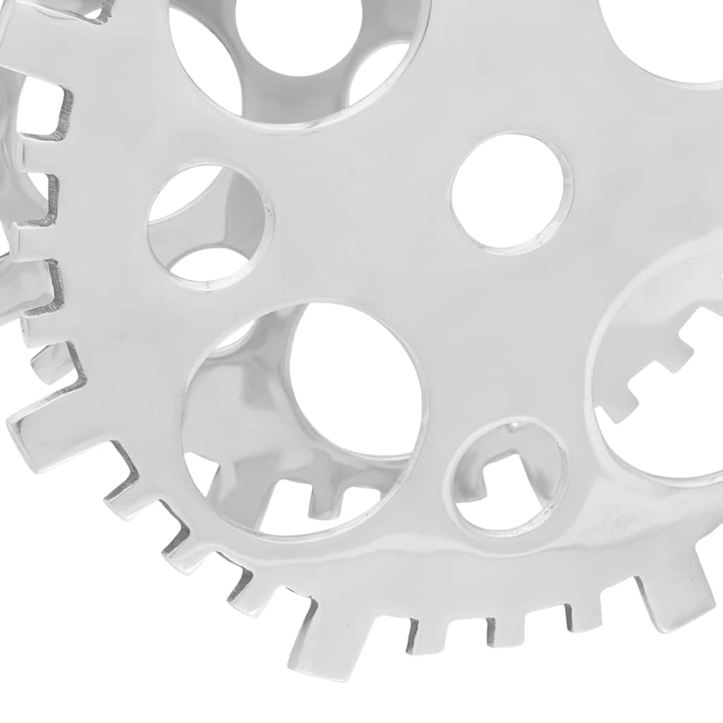 Wine Rack Silver 39 x 39 x 14 cm Aluminium