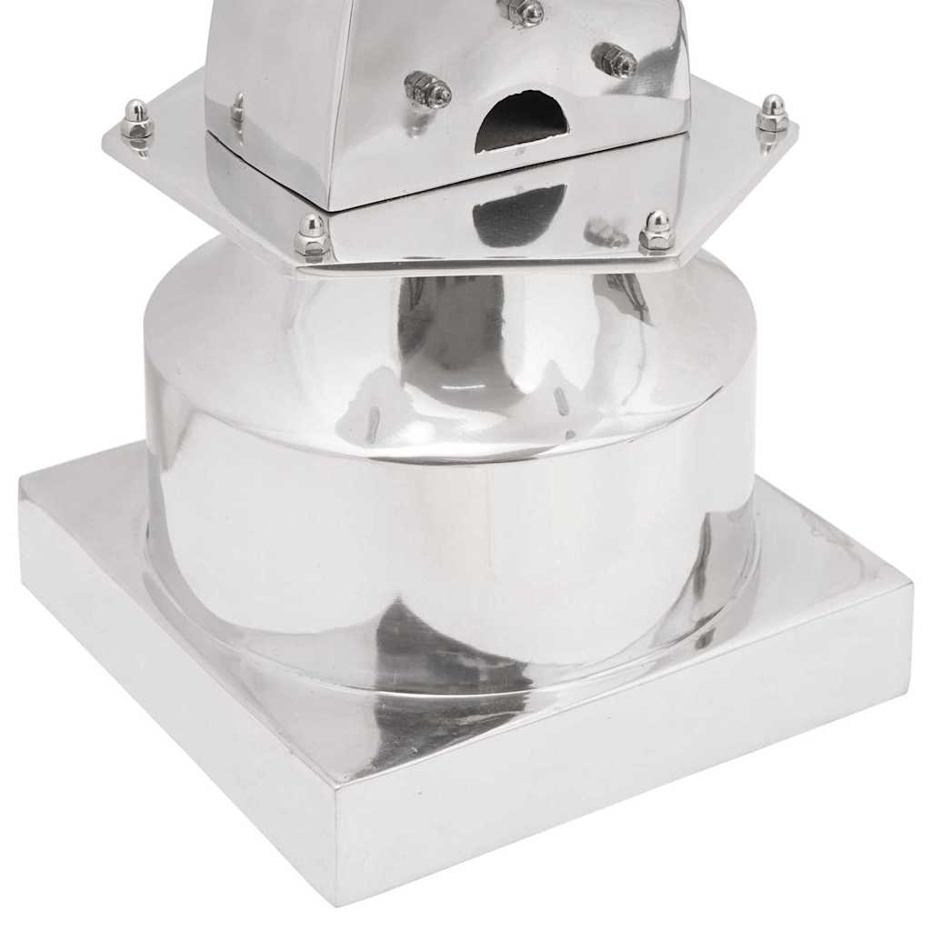 Sculpture Silver 26 x 26 x 110 cm Aluminium