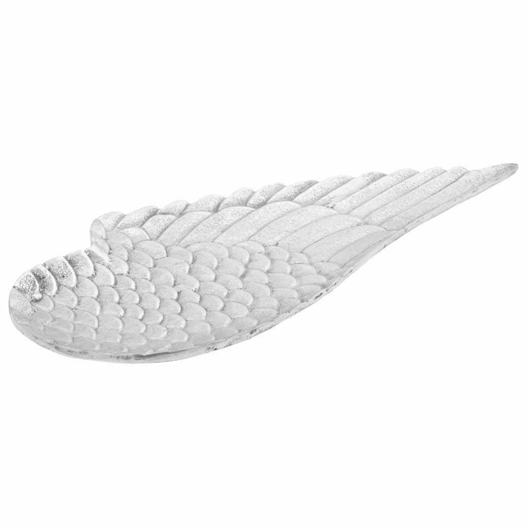 Fruit Basket 2 pcs Silver 40 x 18 x 4 cm Aluminium